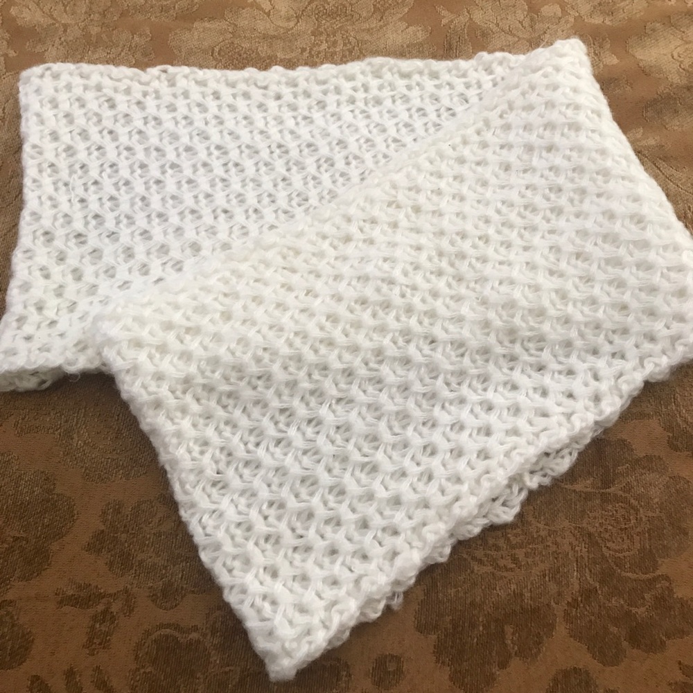 Cream Eternity Scarf